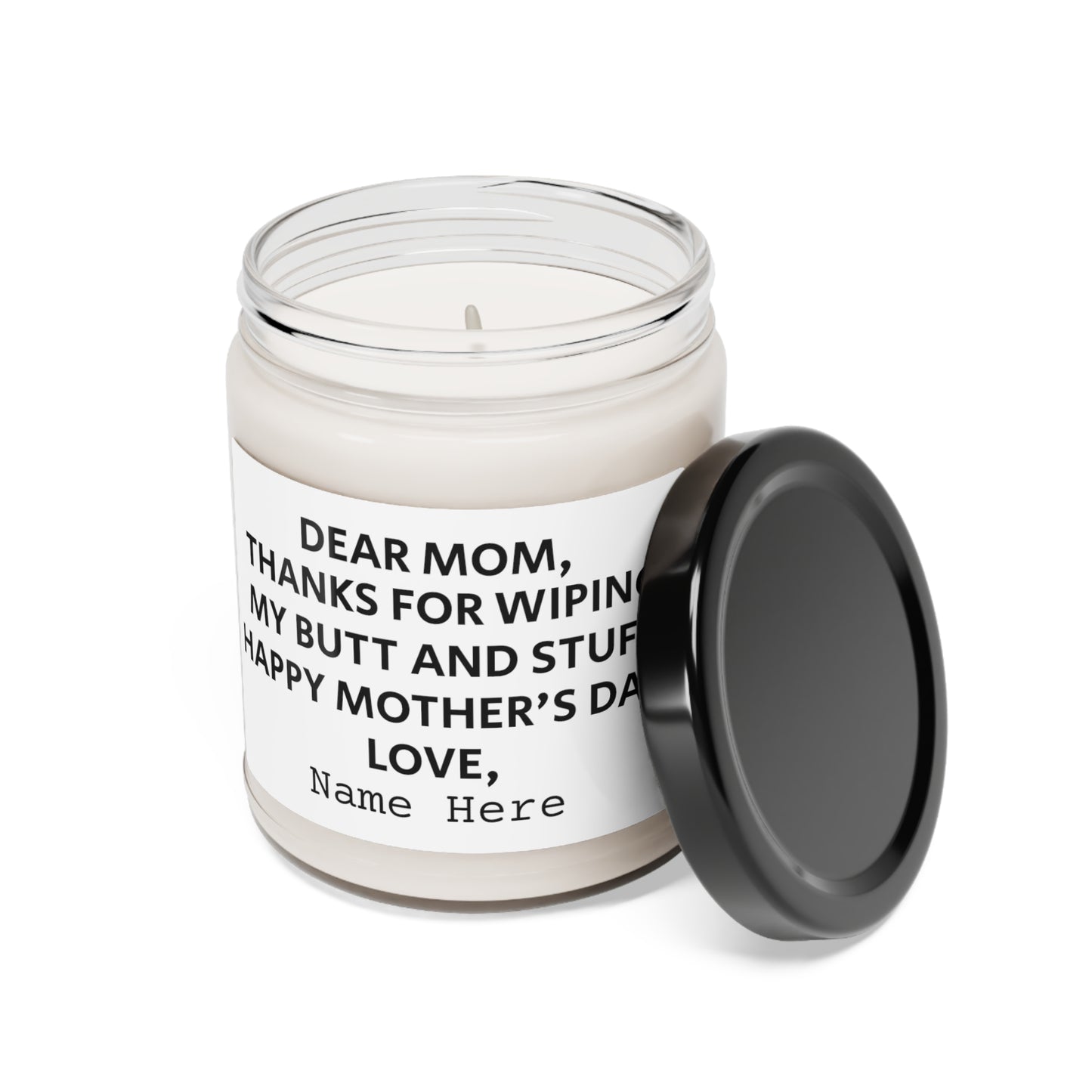 Thanks Mom Scented Soy Candle, 9oz