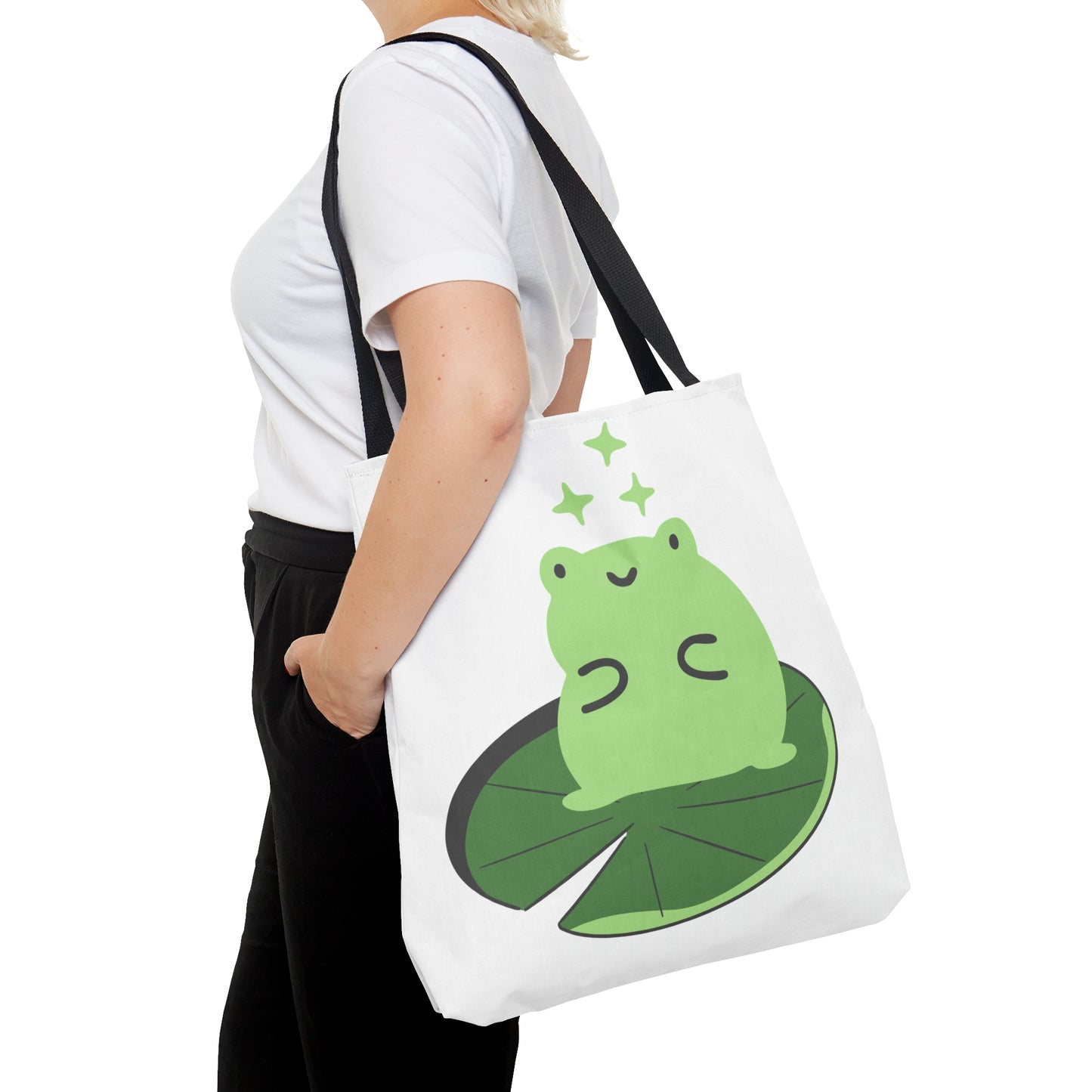 Froggy Friend Tote Bag