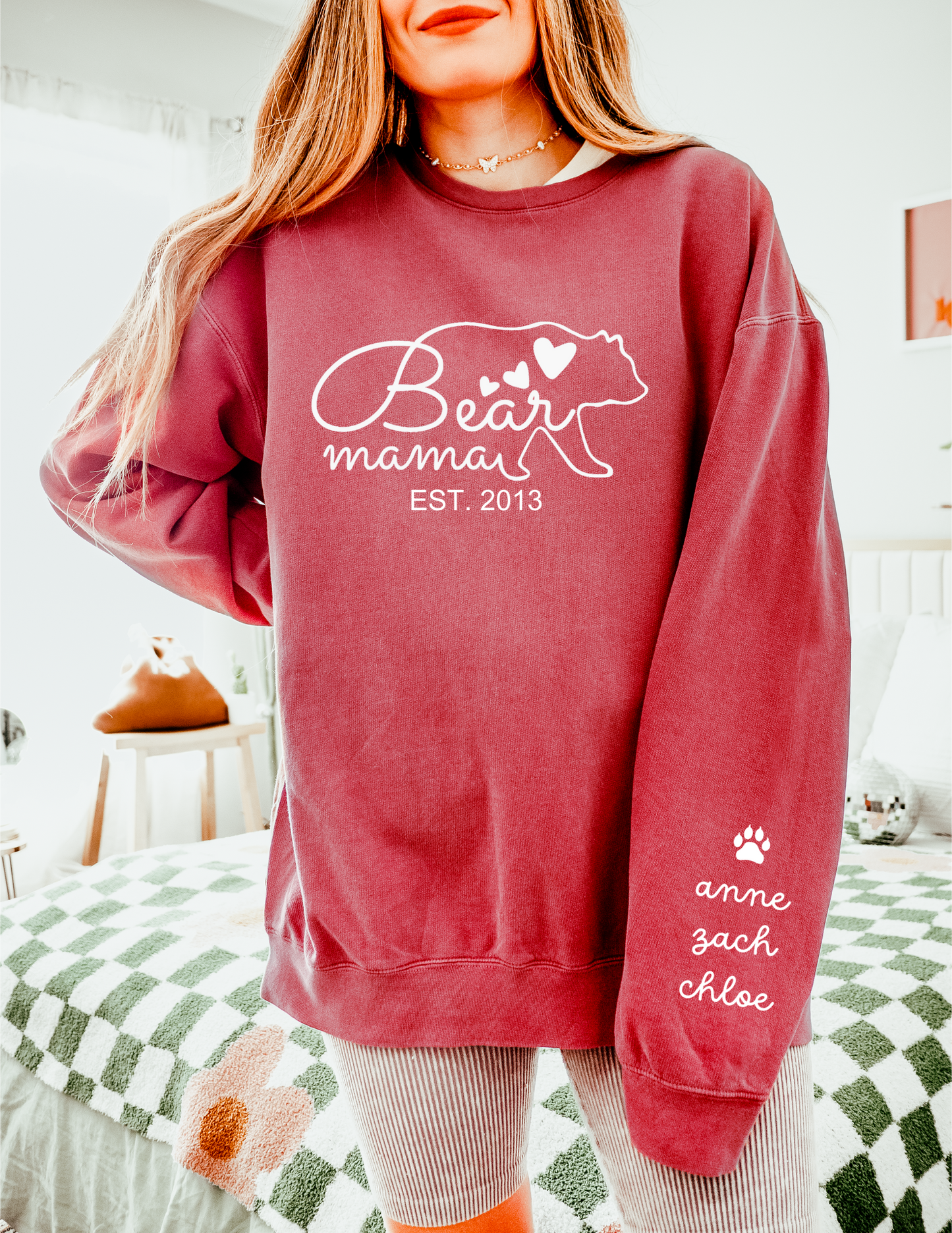 Mama Bear Personalized Sweatshirt