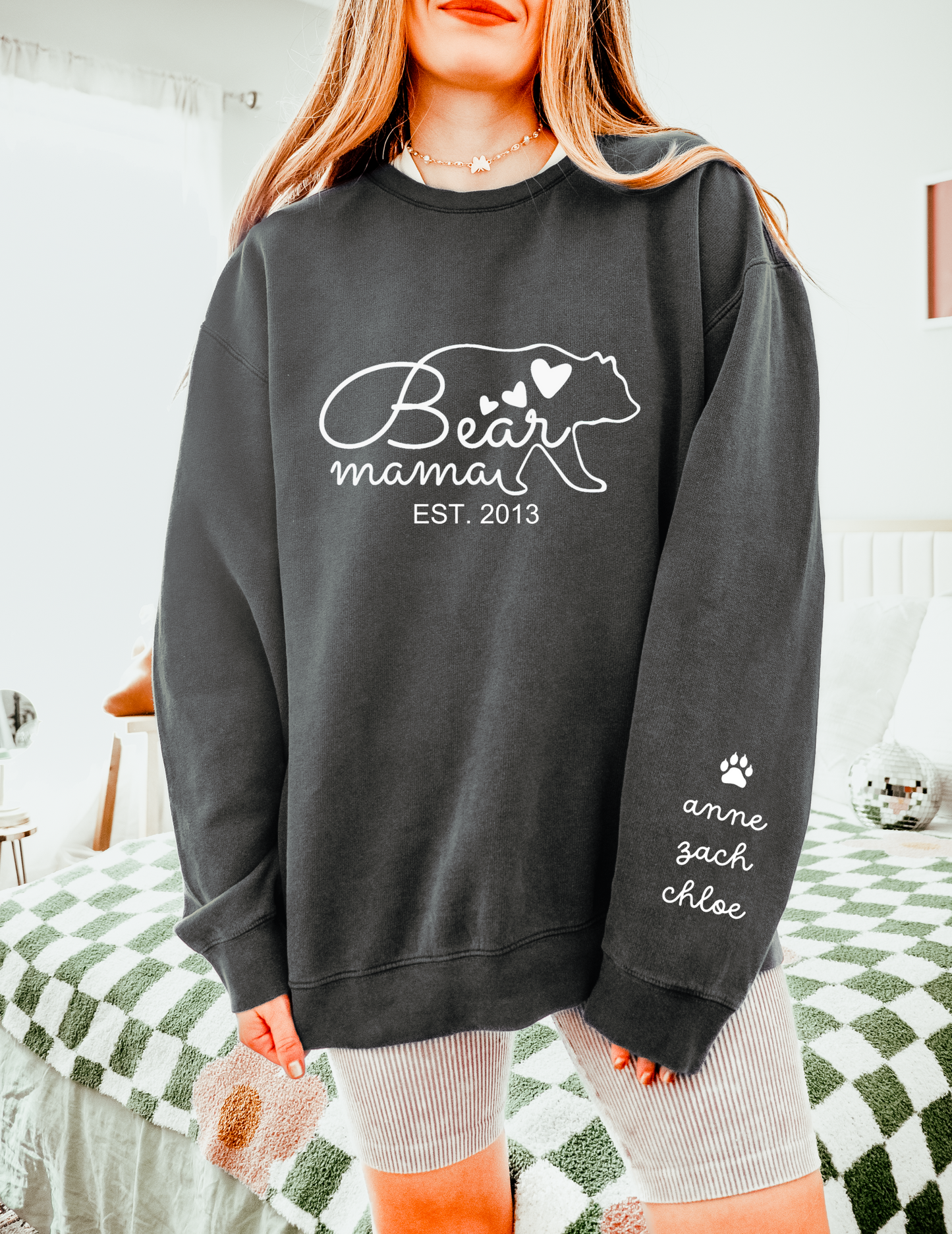 Mama Bear Personalized Sweatshirt