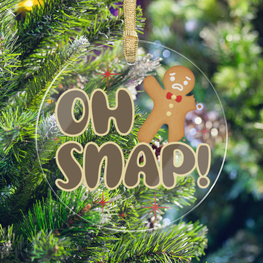 OH Snap Acrylic Ornament