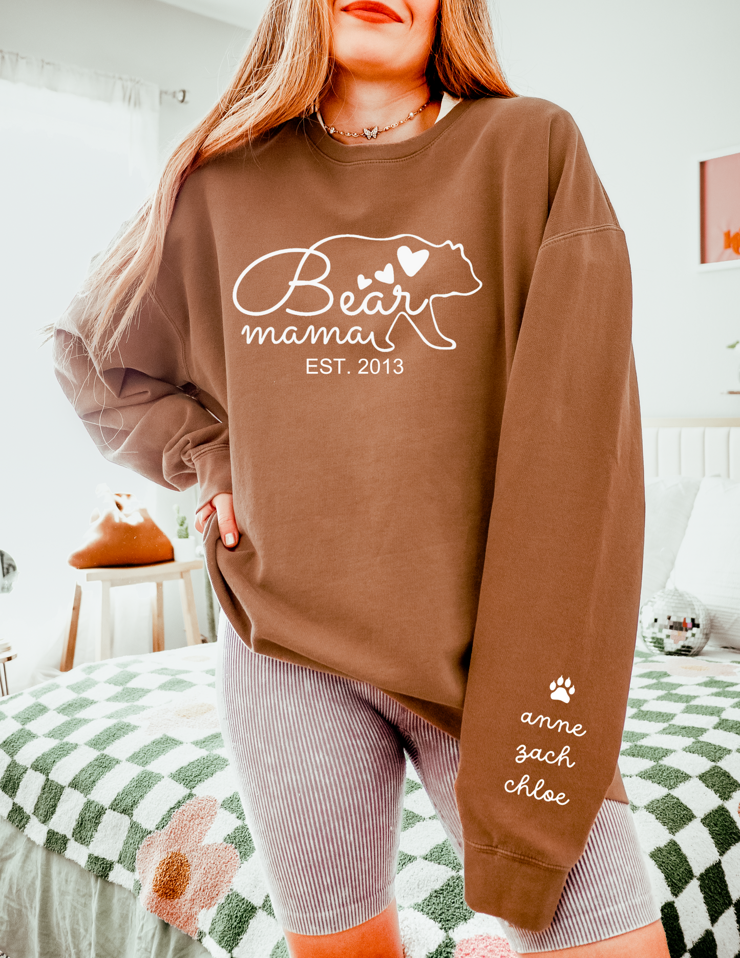 Mama Bear Personalized Sweatshirt