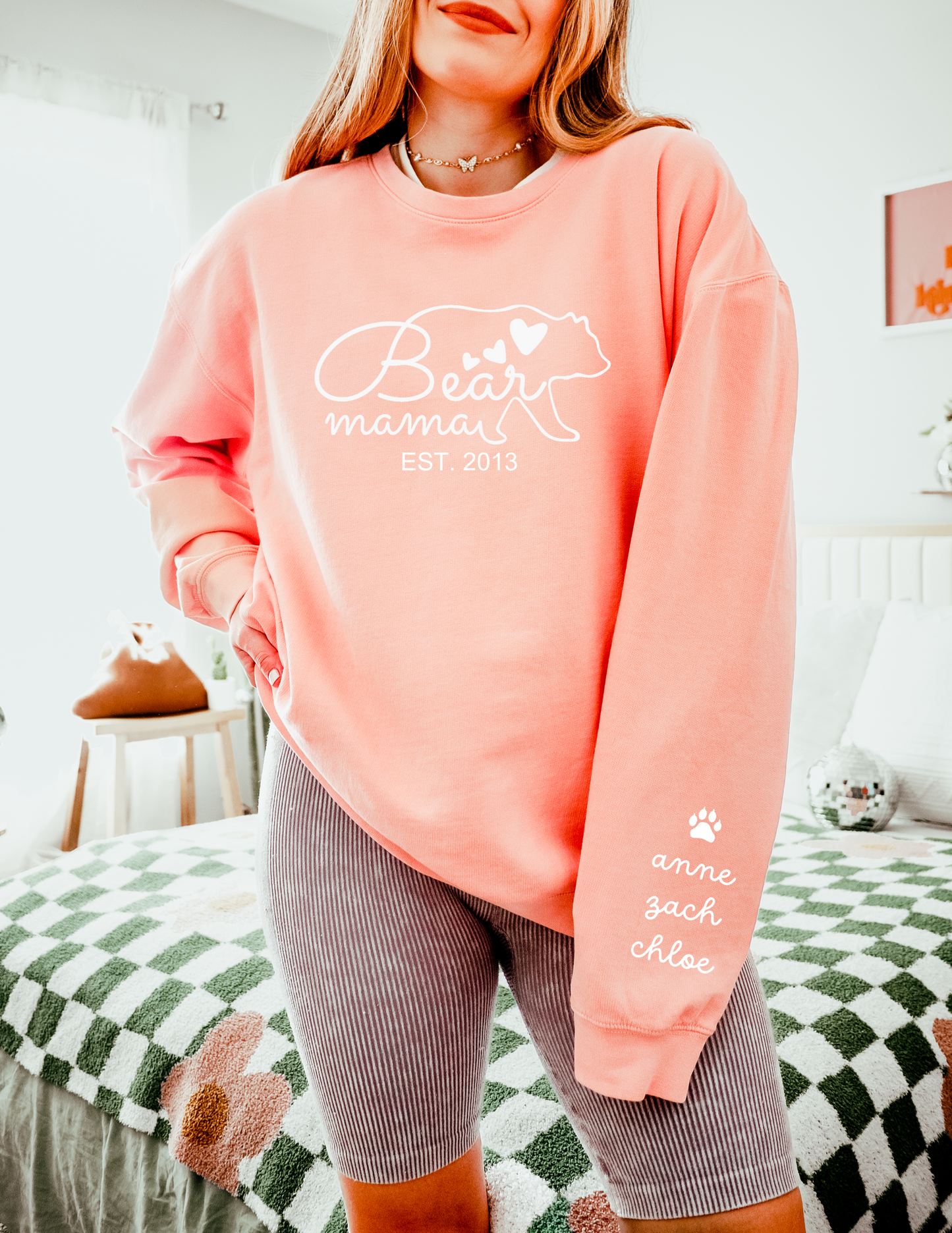 Mama Bear Personalized Sweatshirt