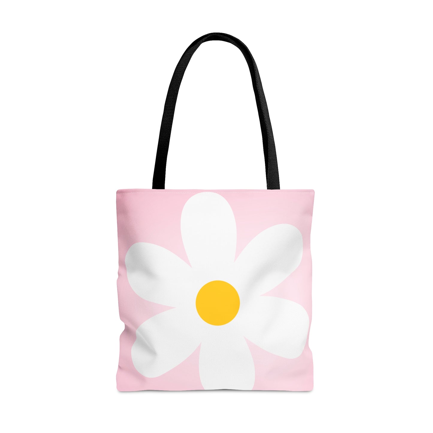 Pretty in Pink Daisy Tote Bag