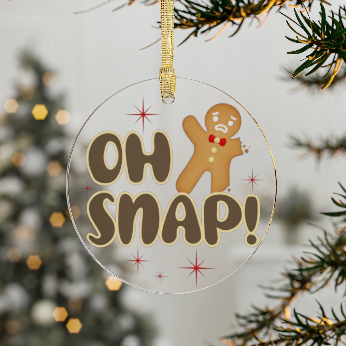 OH Snap Acrylic Ornament