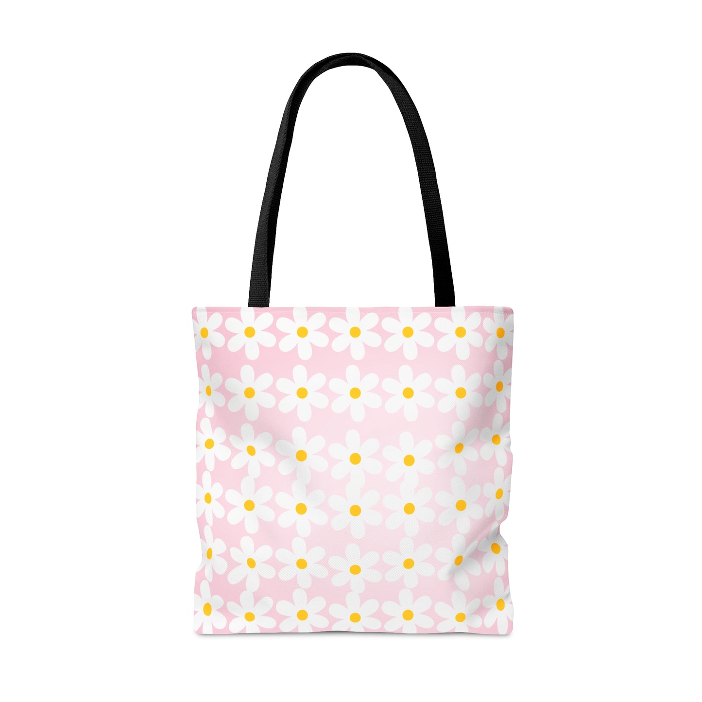 Pretty in Pink Daisy Tote Bag