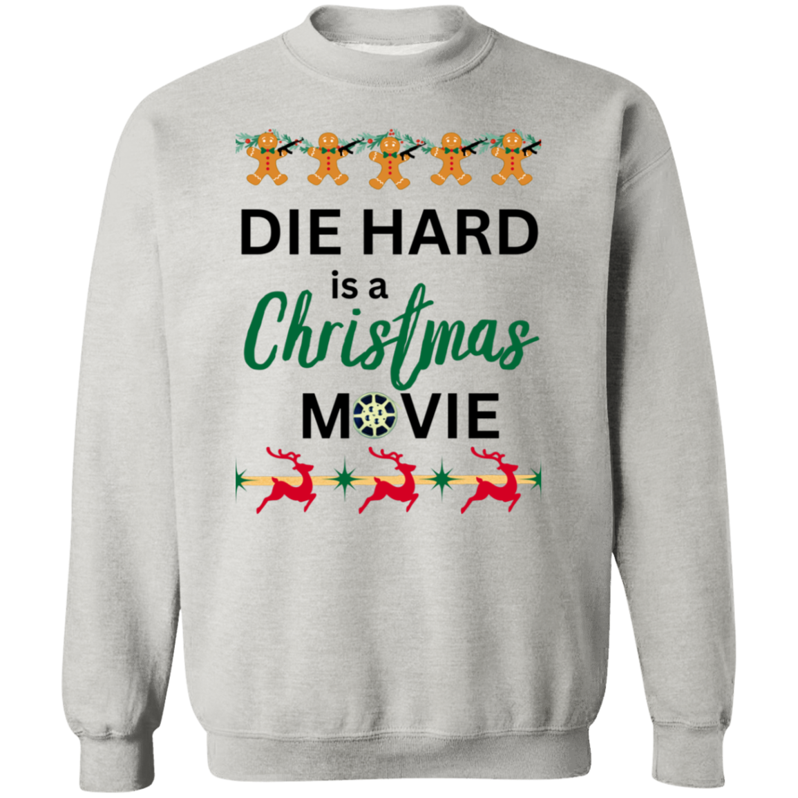 DIE HARD DIE HARD Crewneck Pullover Sweatshirt