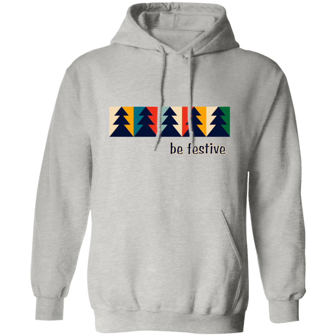 Deco Trees Pullover Hoodie