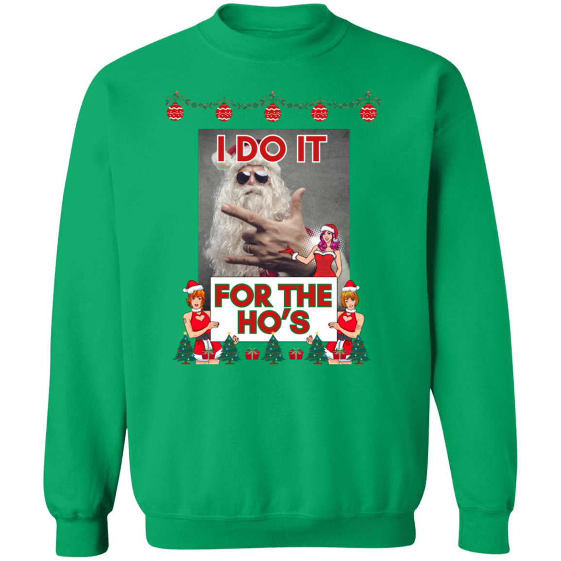 MERRY MERRY Crewneck Pullover Sweatshirt