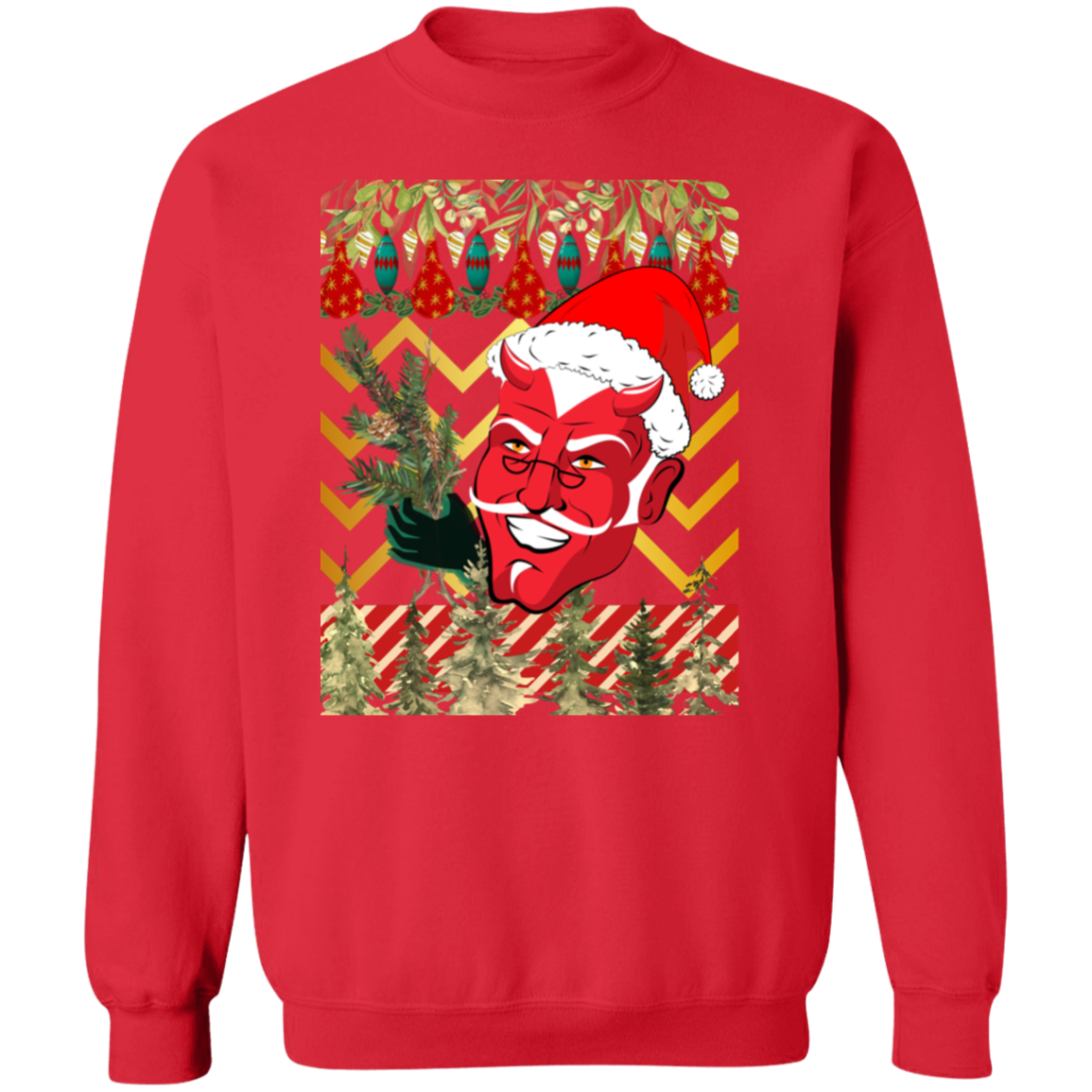 Merry Krampus! Krampus Pullover Sweatshirt