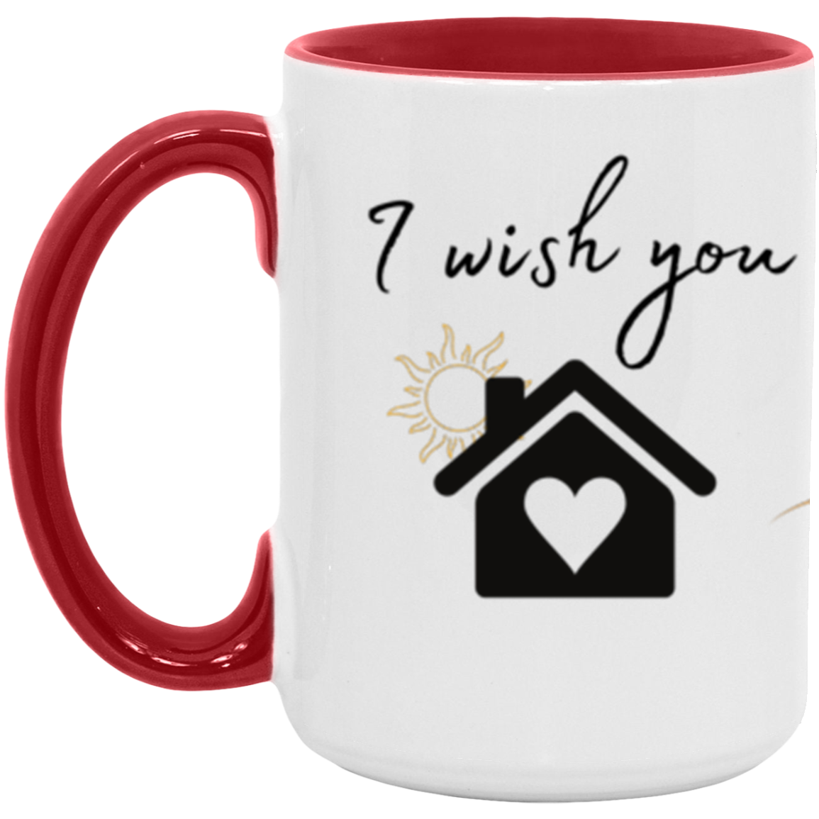 I Wish You Were Here 15oz. Accent Mug