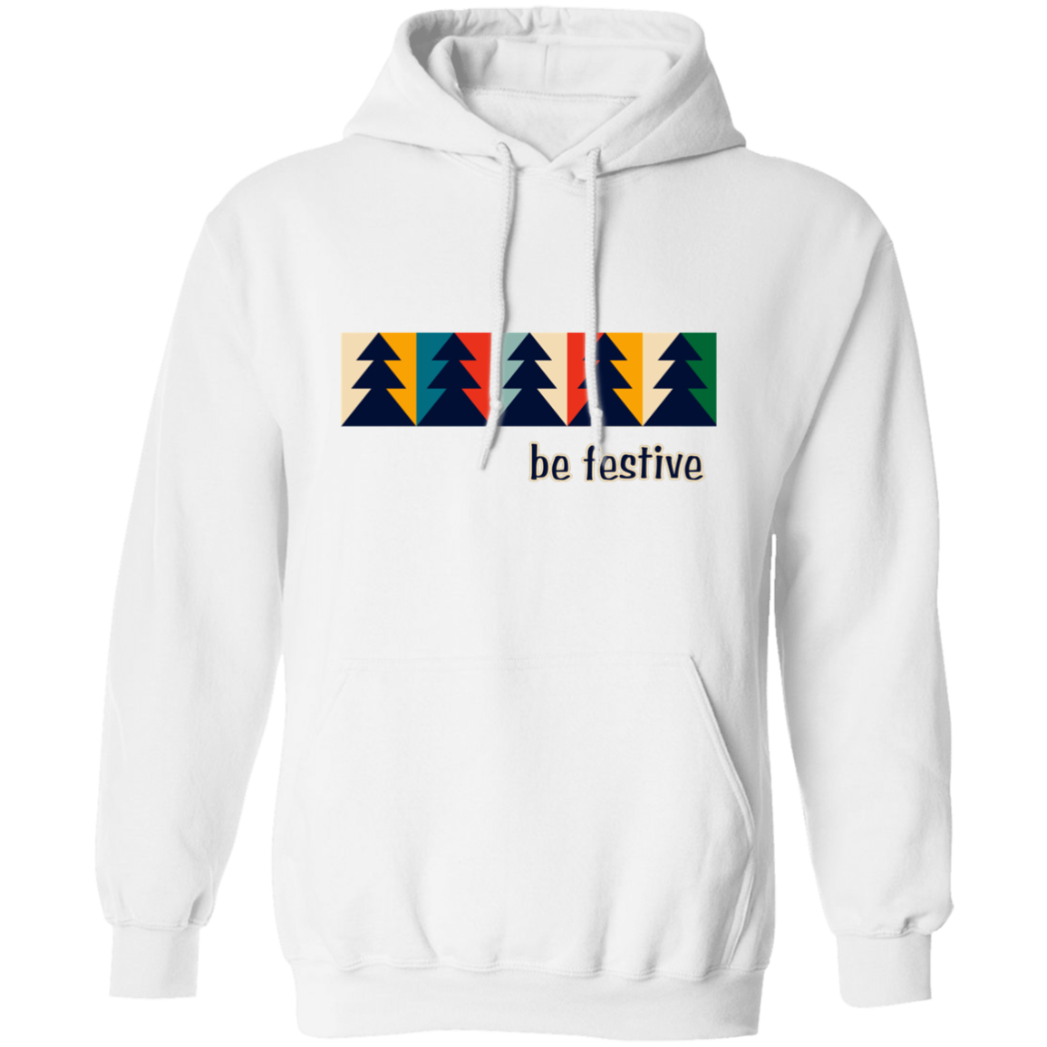 Deco Trees Pullover Hoodie