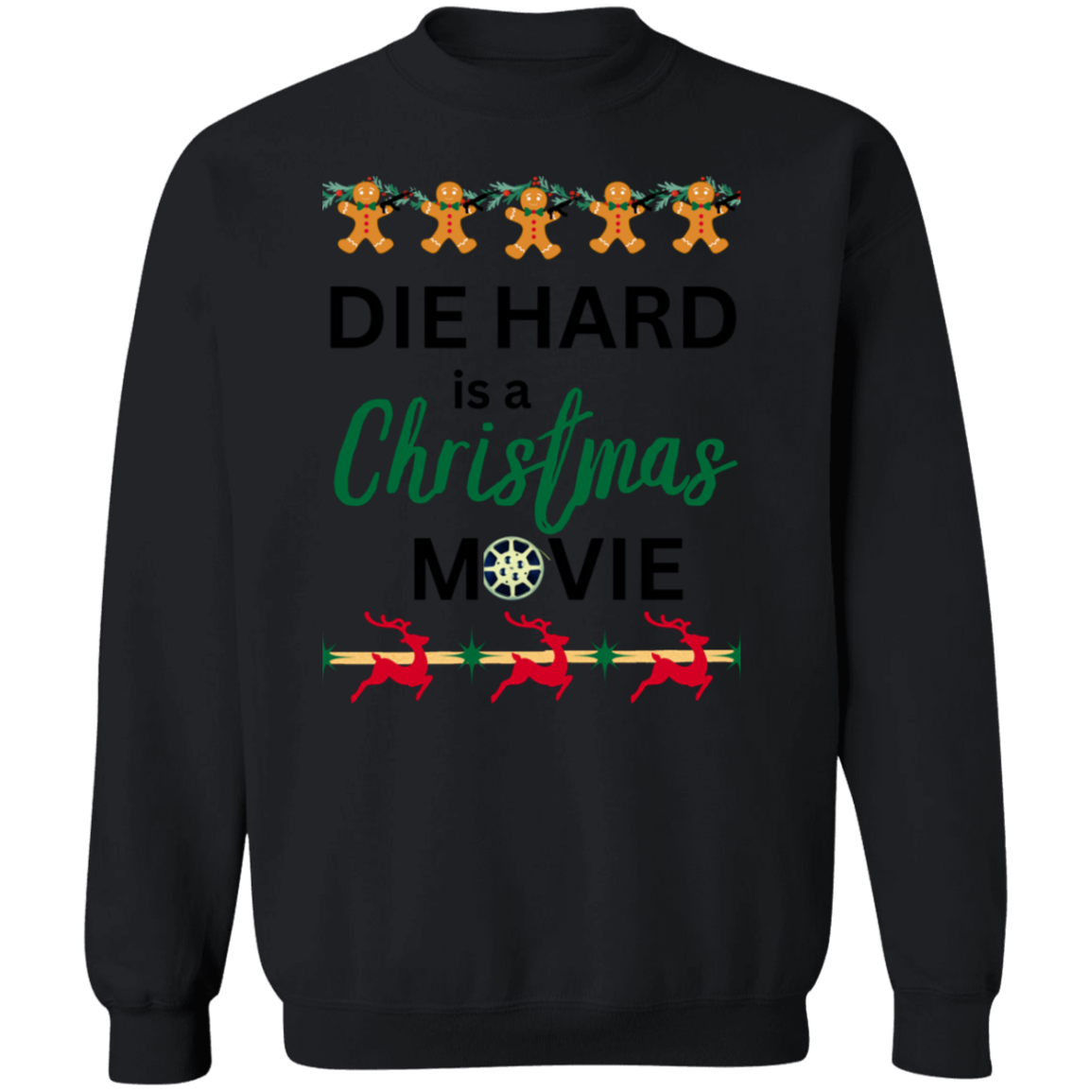 DIE HARD DIE HARD Crewneck Pullover Sweatshirt