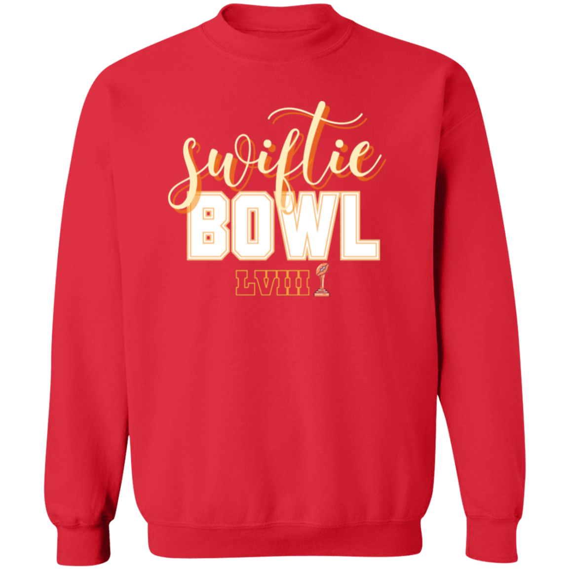 Swiftie Bowl LVIII: A Superbowl Statement Piece Sweatshirt