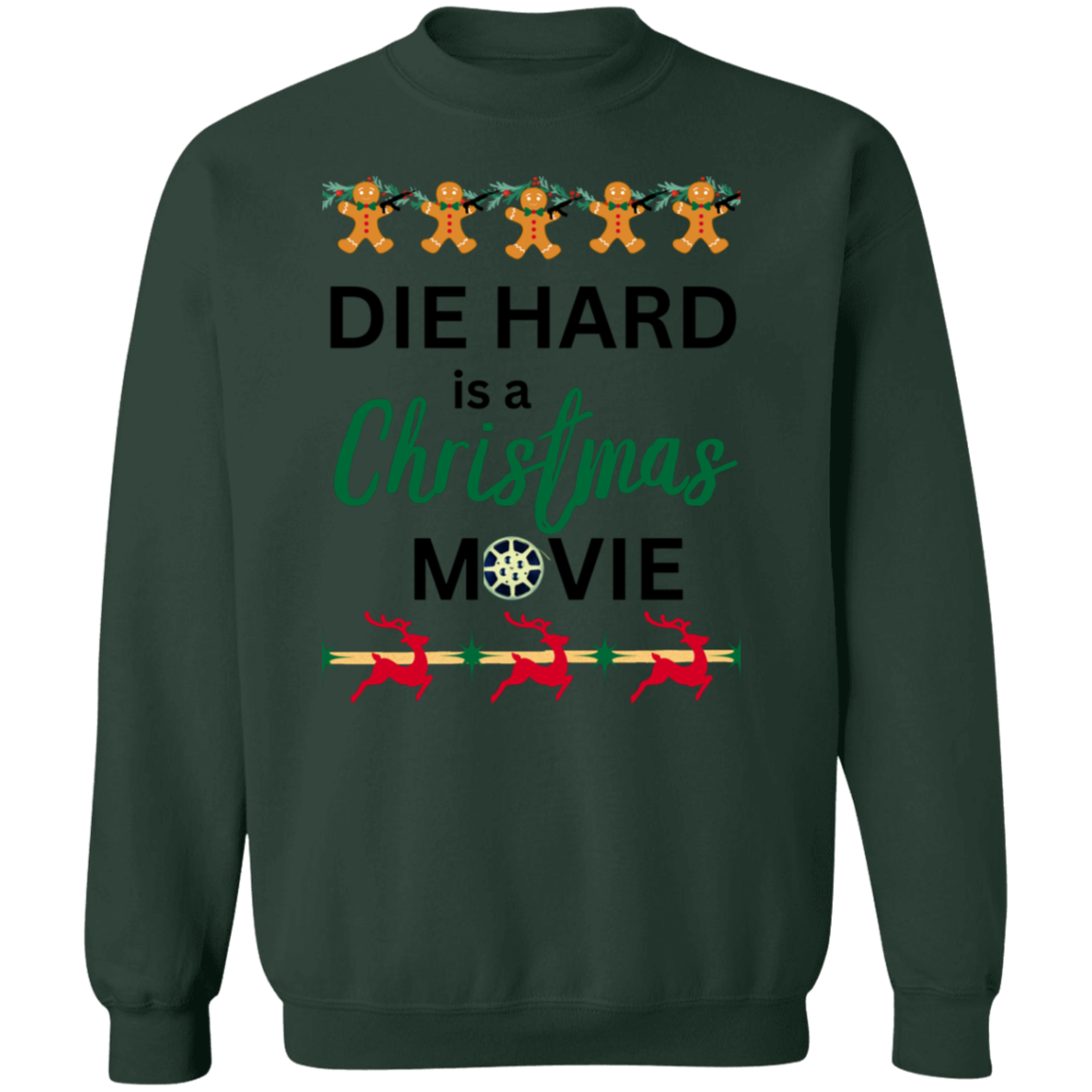 DIE HARD DIE HARD Crewneck Pullover Sweatshirt