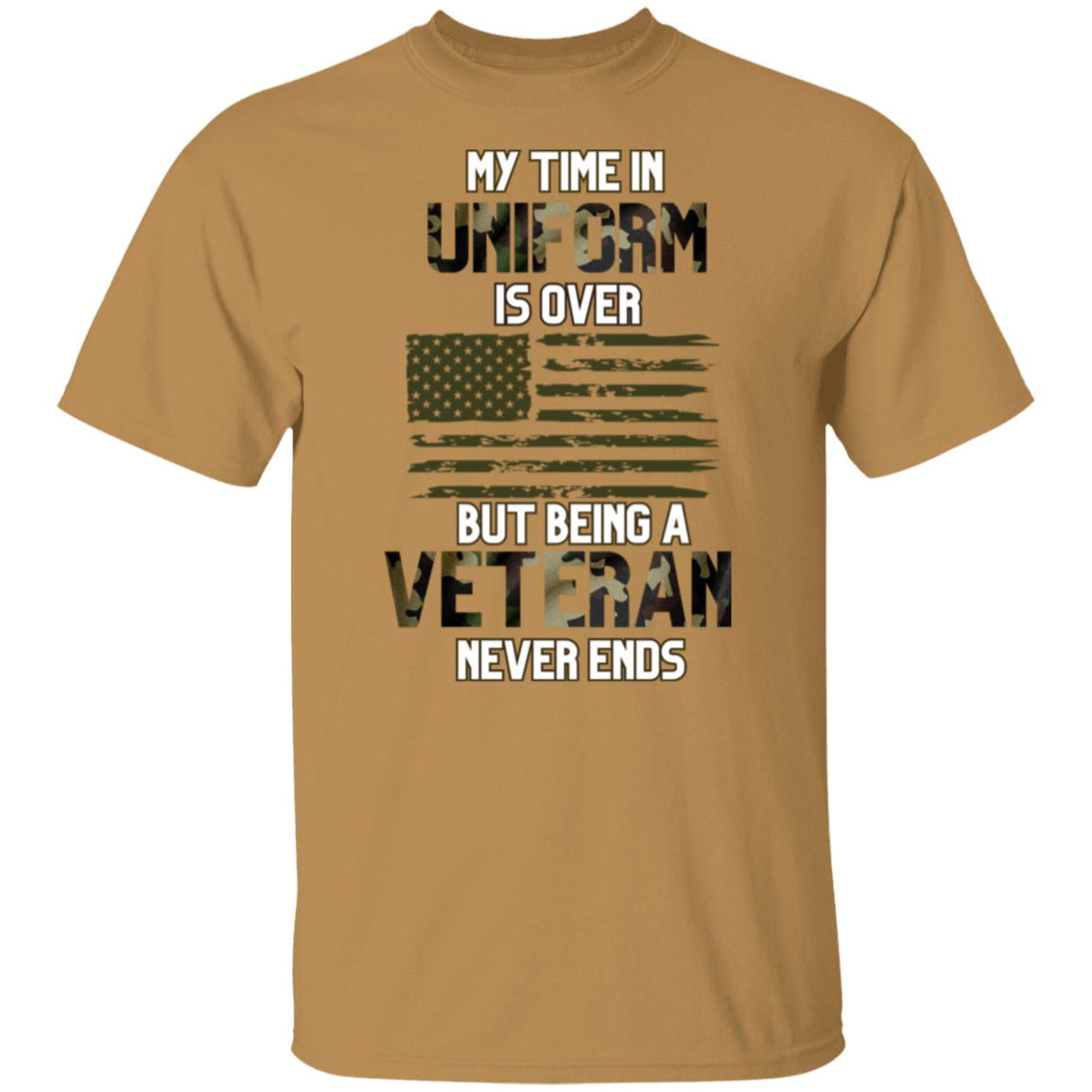 Veteran Never Ends T-Shirt