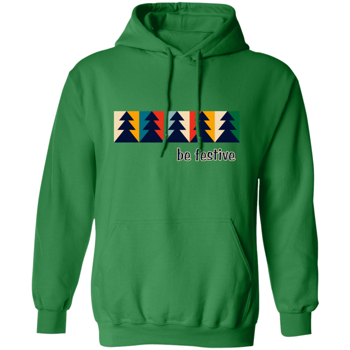 Deco Trees Pullover Hoodie