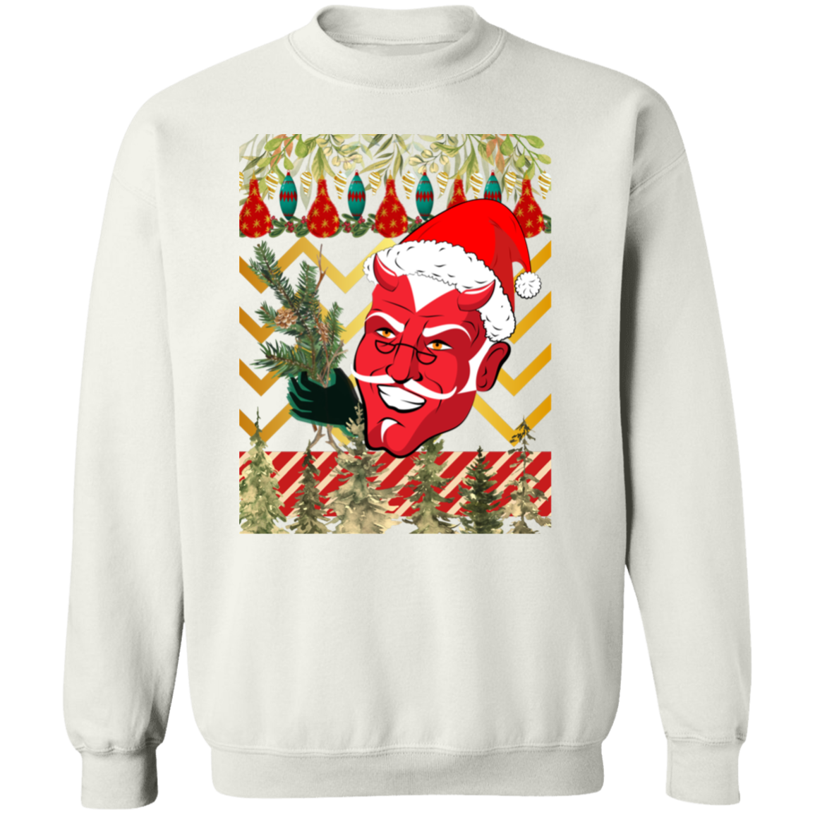 Merry Krampus! Krampus Pullover Sweatshirt