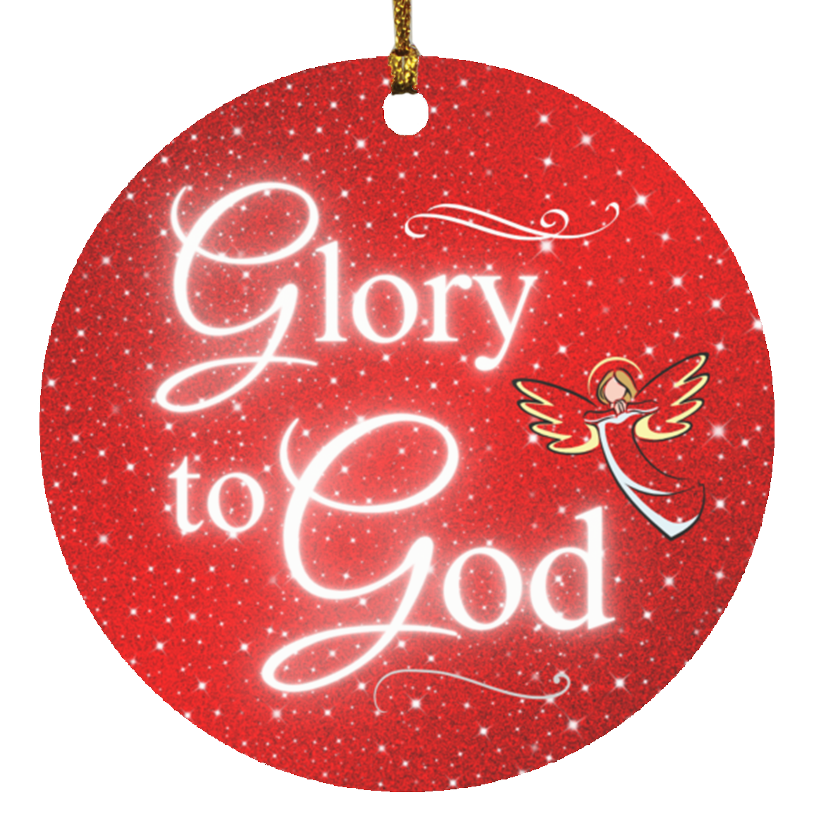 Glory to God Ornament