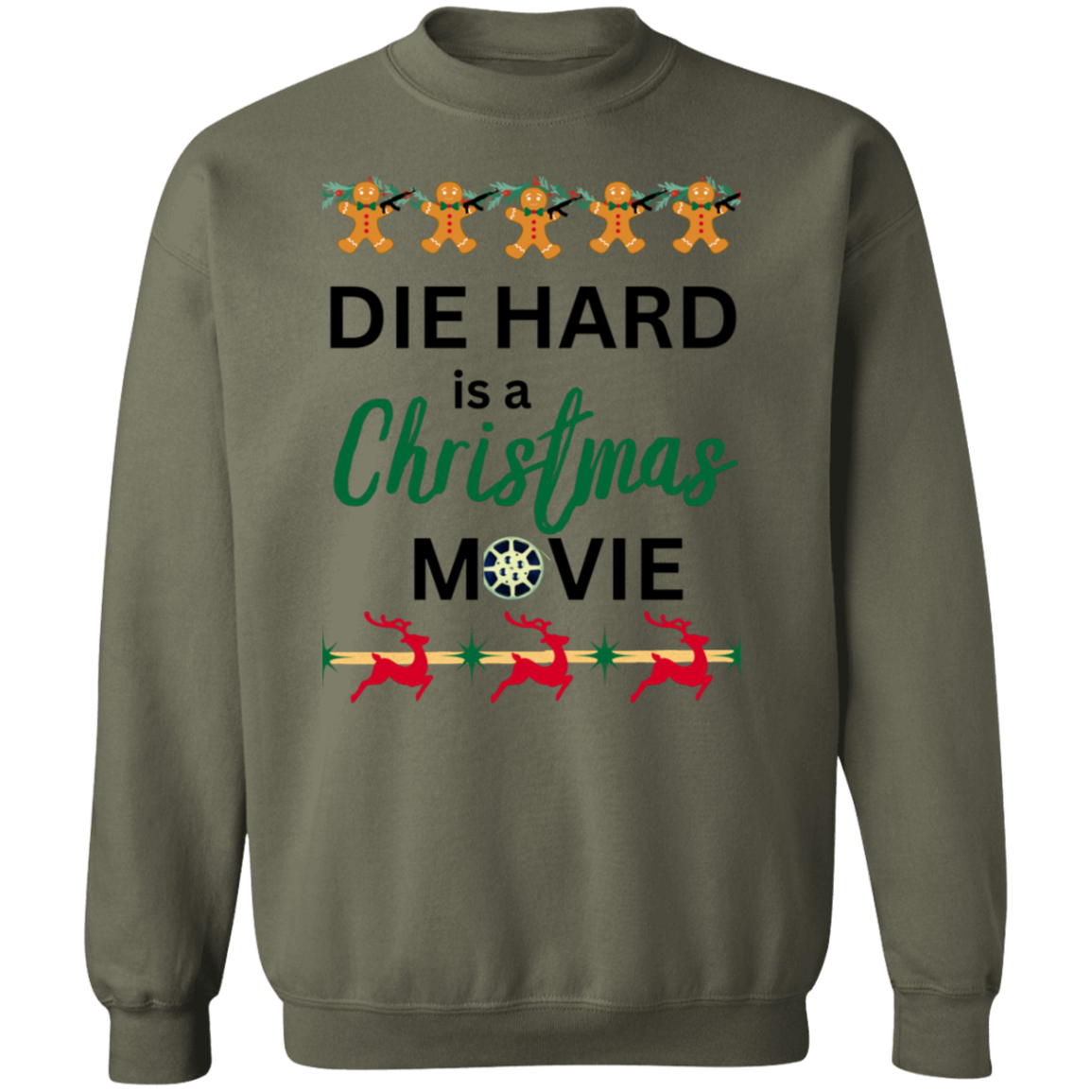 DIE HARD DIE HARD Crewneck Pullover Sweatshirt