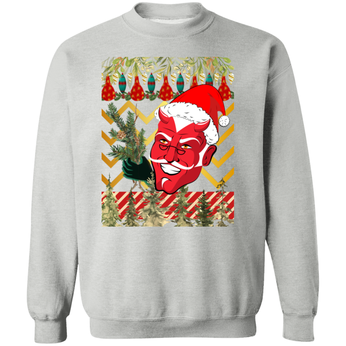 Merry Krampus! Krampus Pullover Sweatshirt