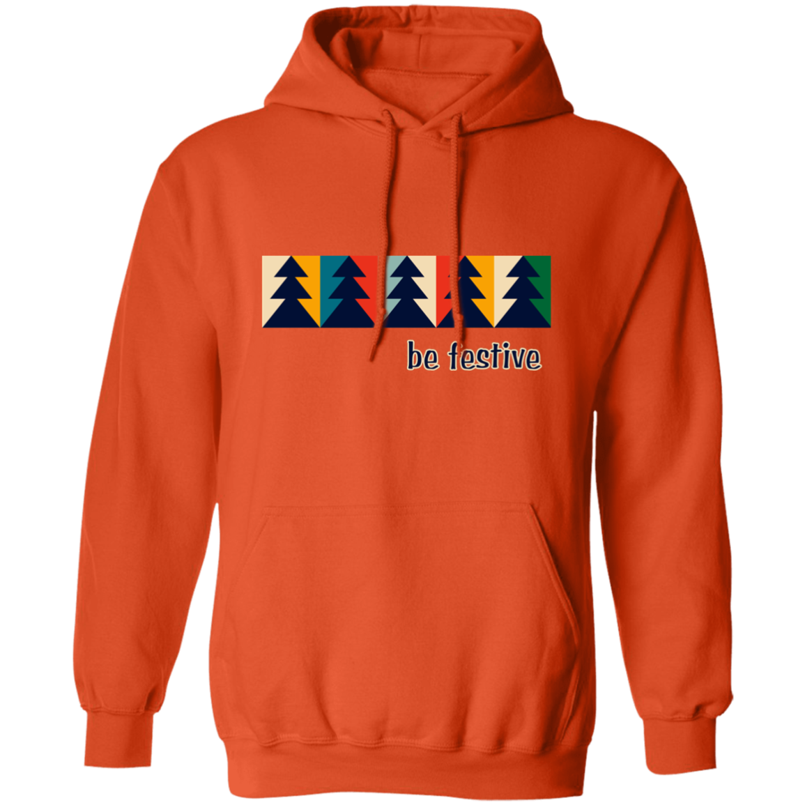 Deco Trees Pullover Hoodie