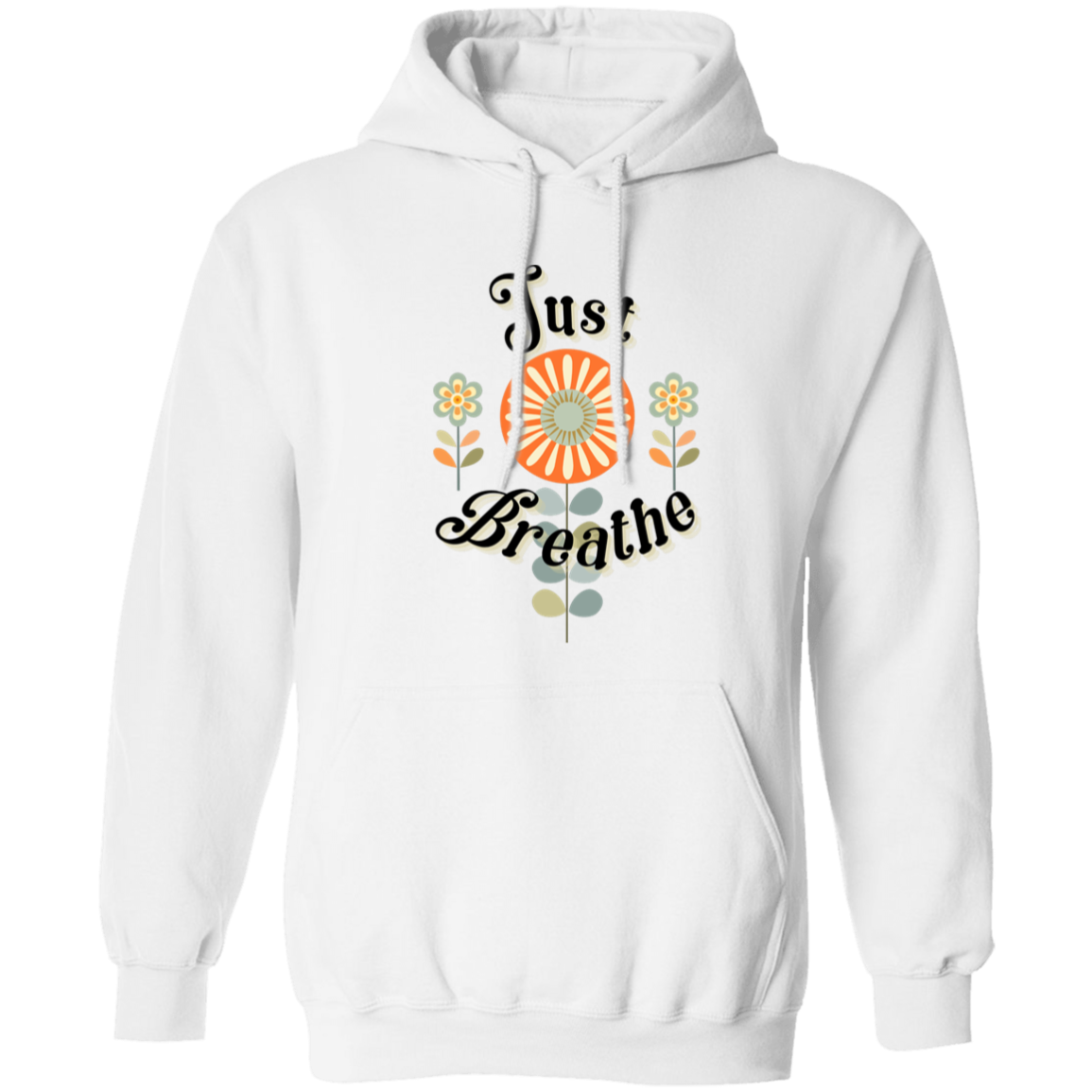 Just Breathe Pullover Hoodie