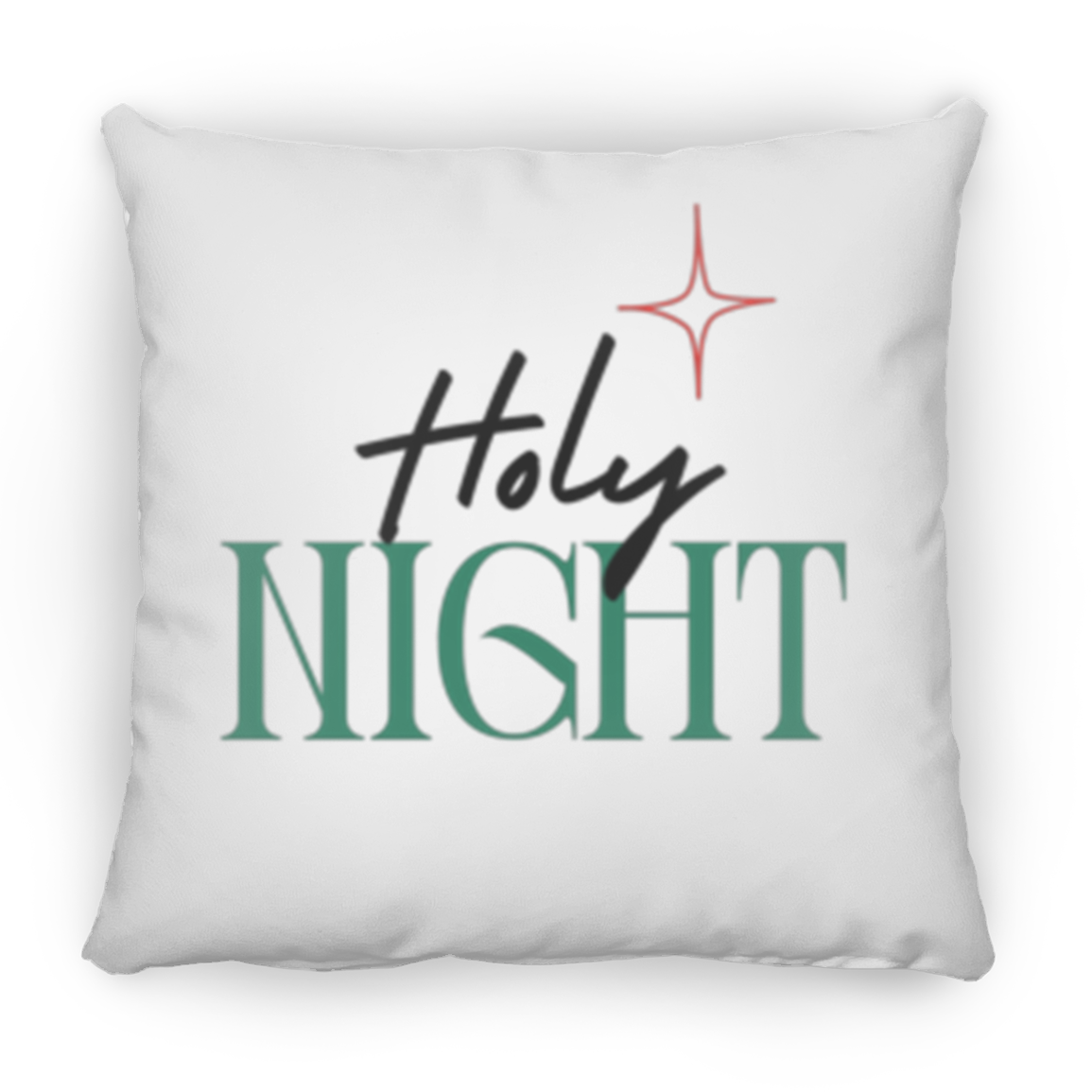 Holy Night Large Square Pillow