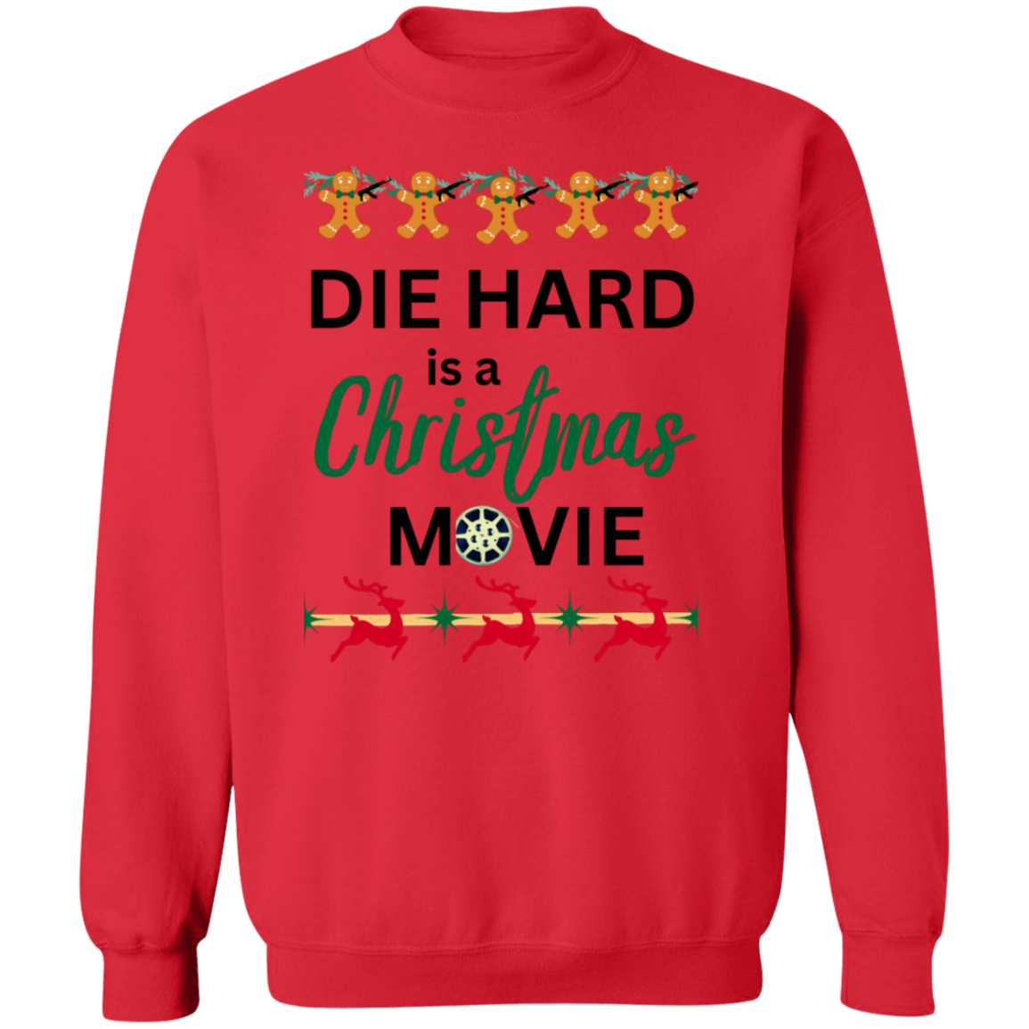 DIE HARD DIE HARD Crewneck Pullover Sweatshirt