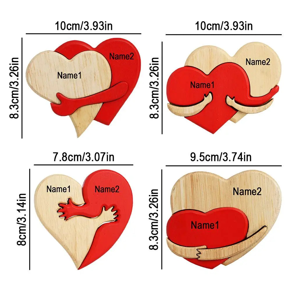 "LOVIN' HUG" Cozy, Snuggle Puzzle