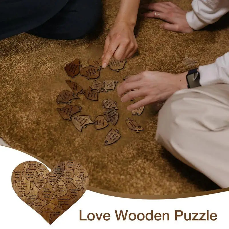 Ultimate Token of Love: Personalized Romantic Heart Puzzle