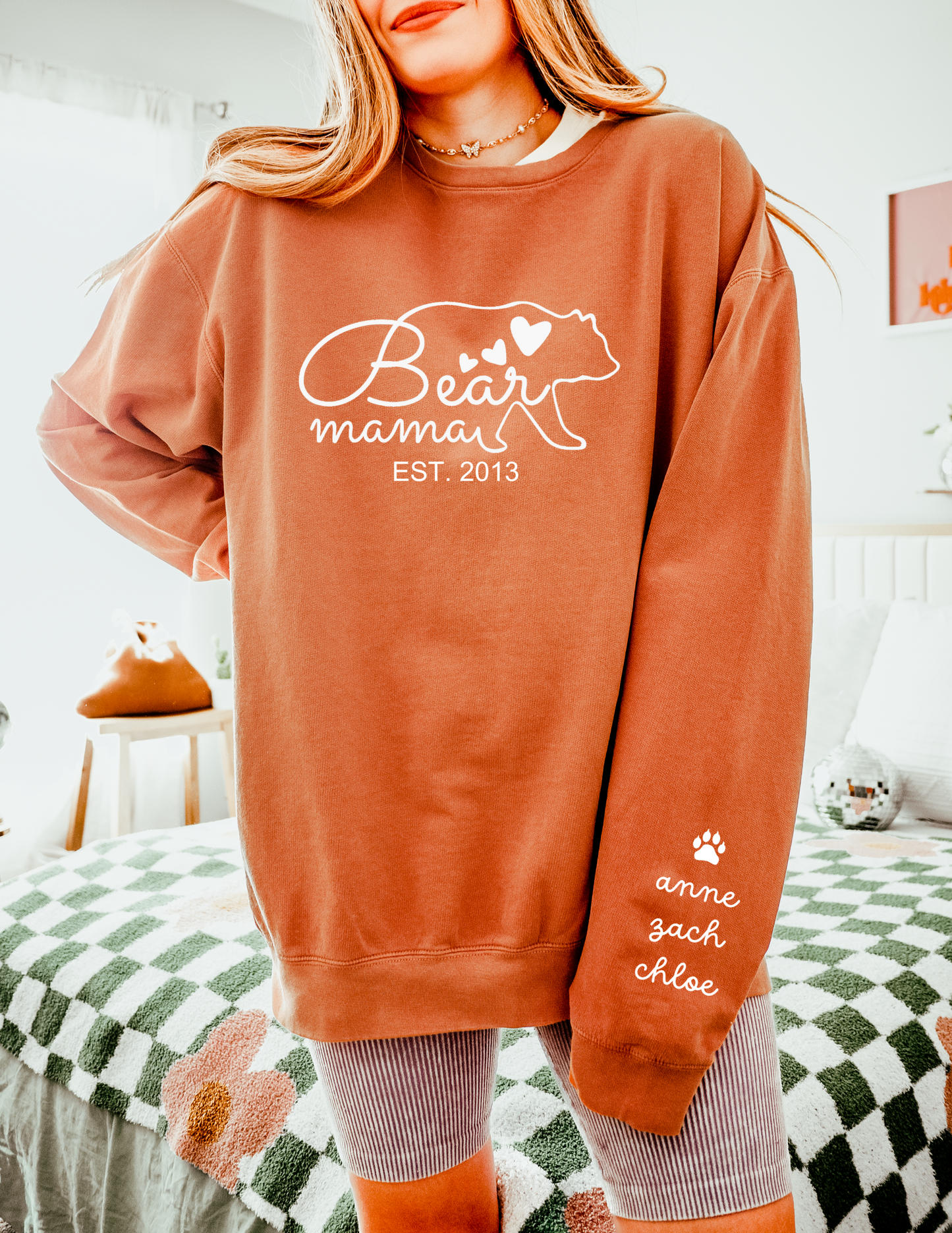 Mama Bear Personalized Sweatshirt