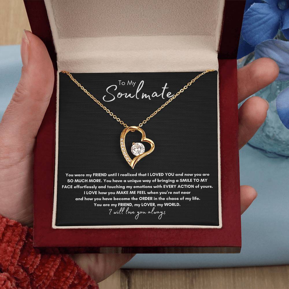 Eternal Soulmate Love Pendant Necklace