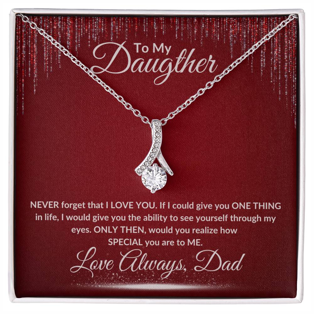 In Dad's Heart Forever Necklace