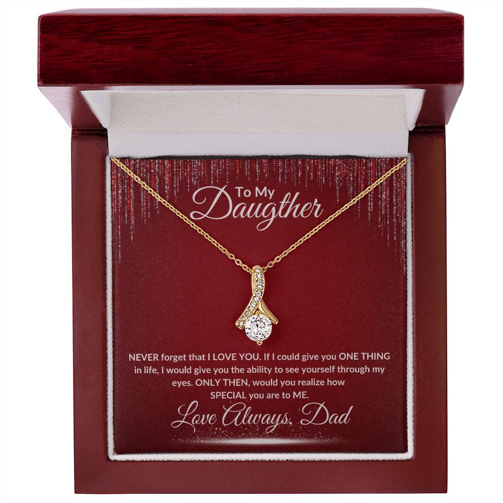 In Dad's Heart Forever Necklace