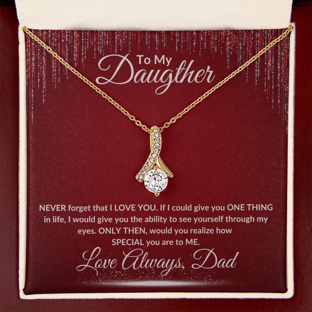 In Dad's Heart Forever Necklace