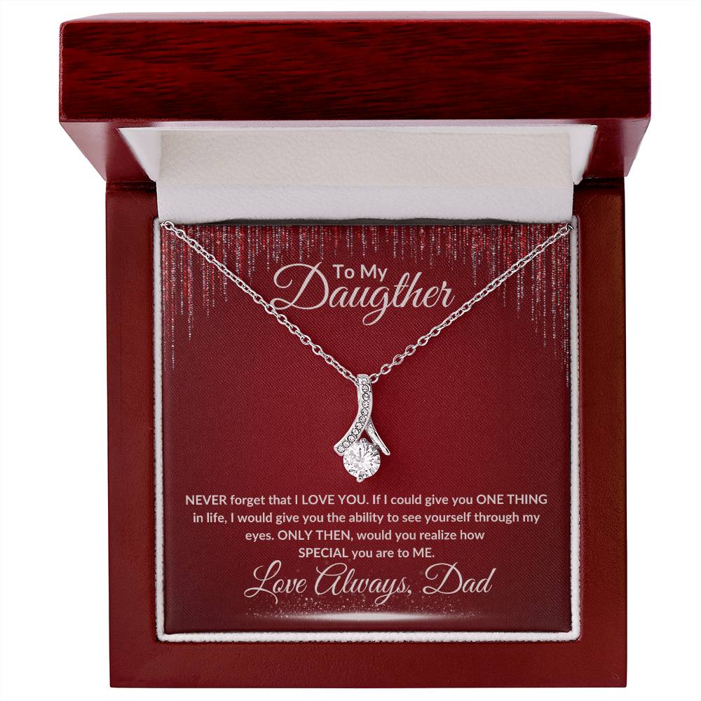 In Dad's Heart Forever Necklace