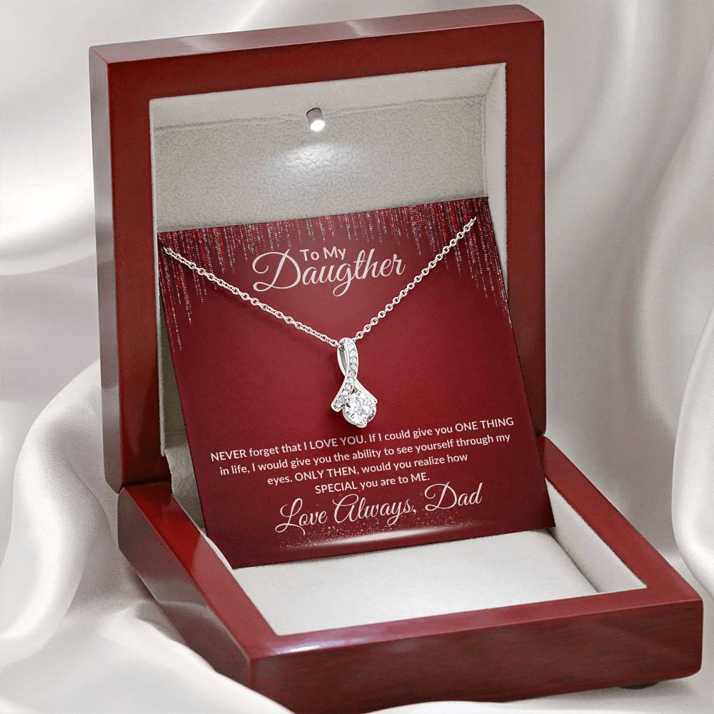 In Dad's Heart Forever Necklace