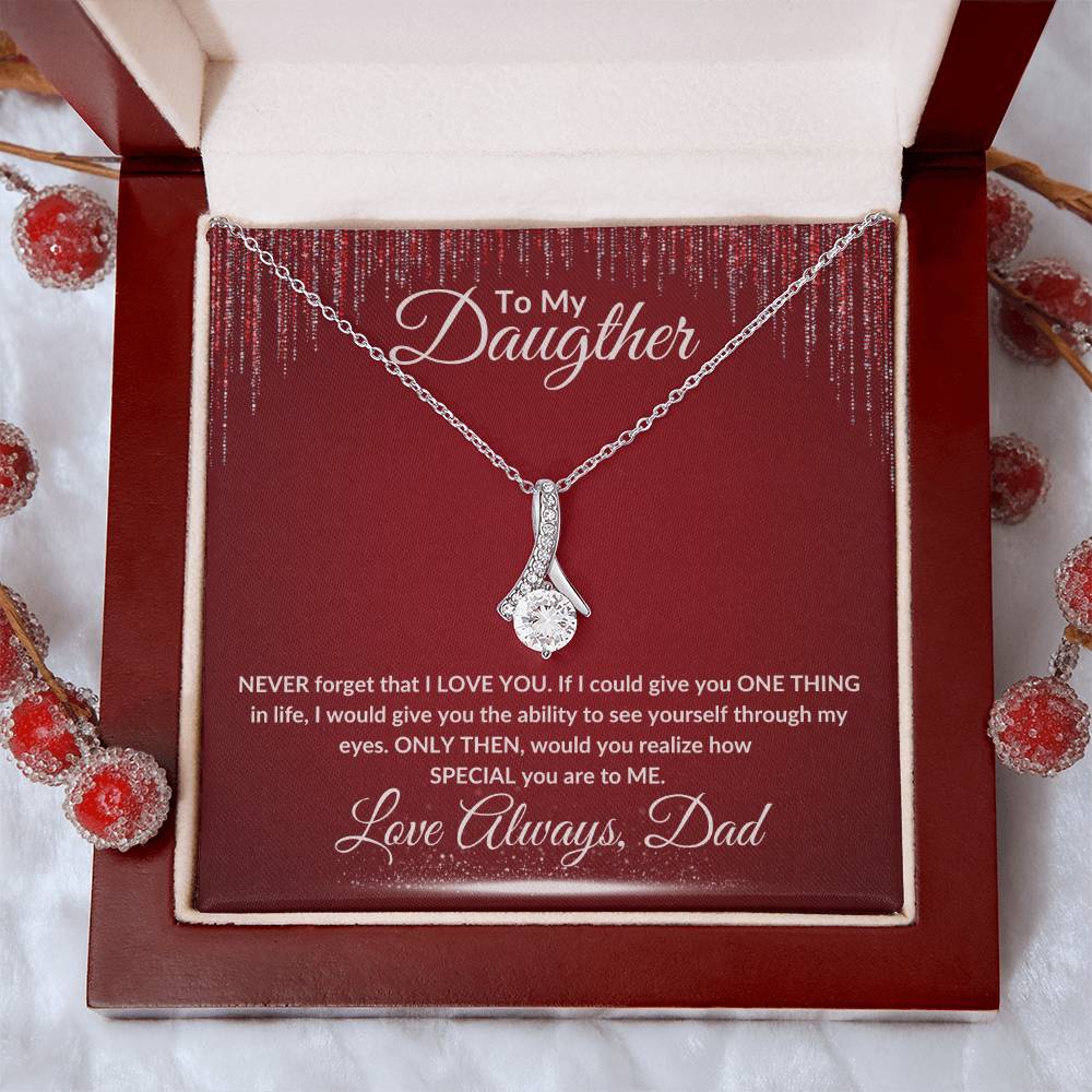 In Dad's Heart Forever Necklace