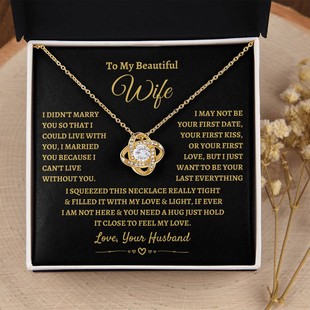 "I Just Want to Be Your Everything" Necklace - The Perfect Gift for Your Wife