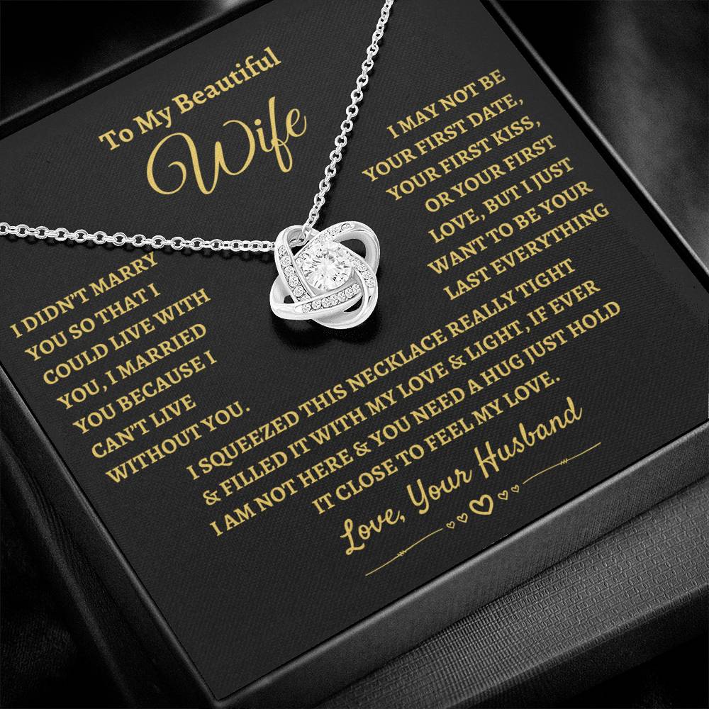 "I Just Want to Be Your Everything" Necklace - The Perfect Gift for Your Wife