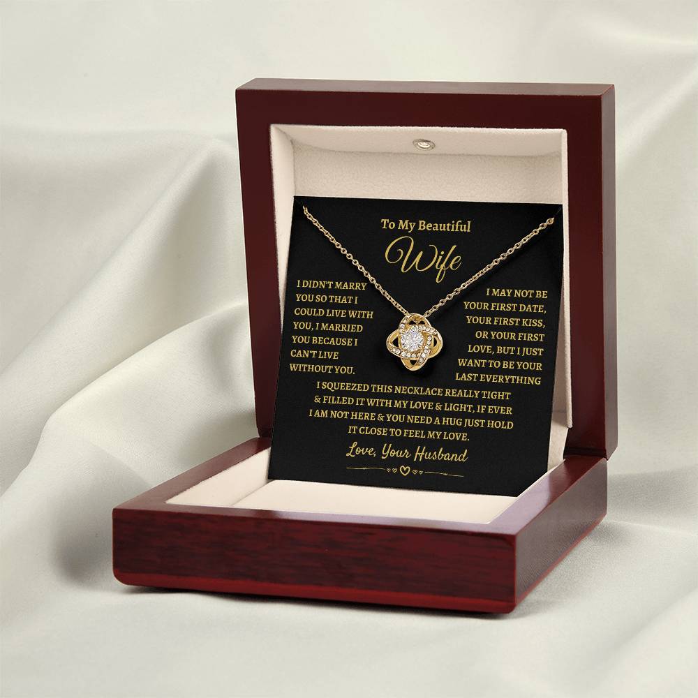 "I Just Want to Be Your Everything" Necklace - The Perfect Gift for Your Wife