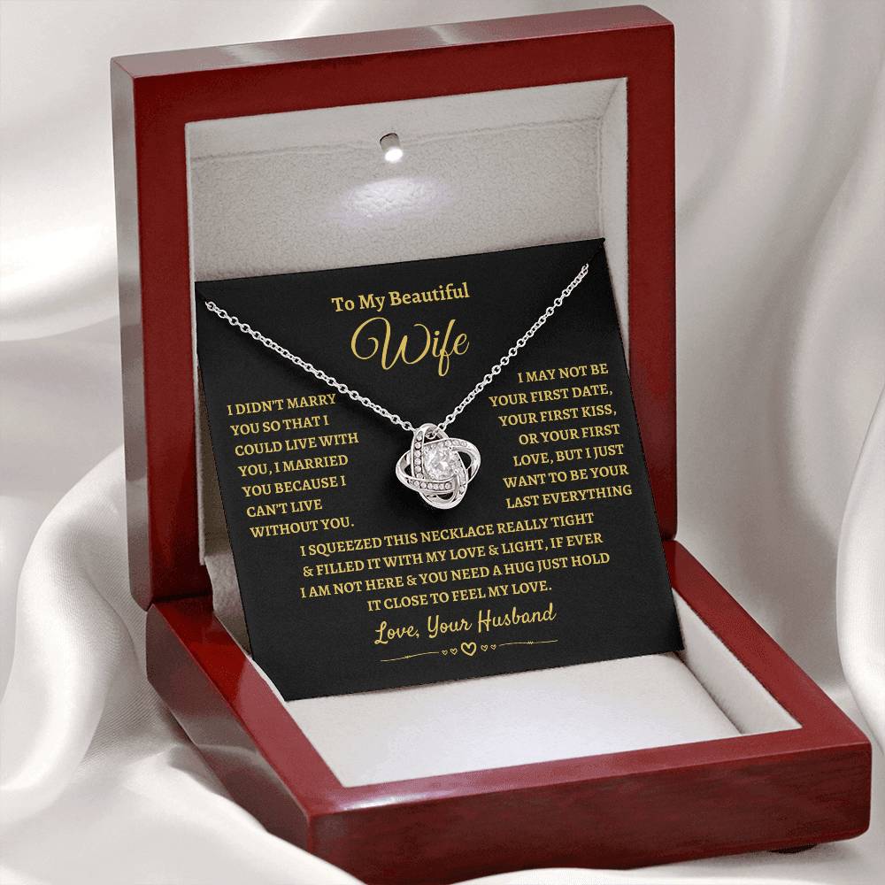 "I Just Want to Be Your Everything" Necklace - The Perfect Gift for Your Wife