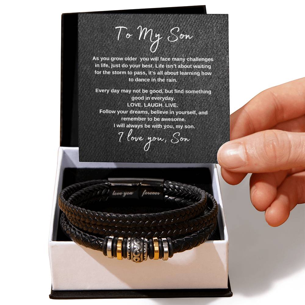 To My Son Bracelet