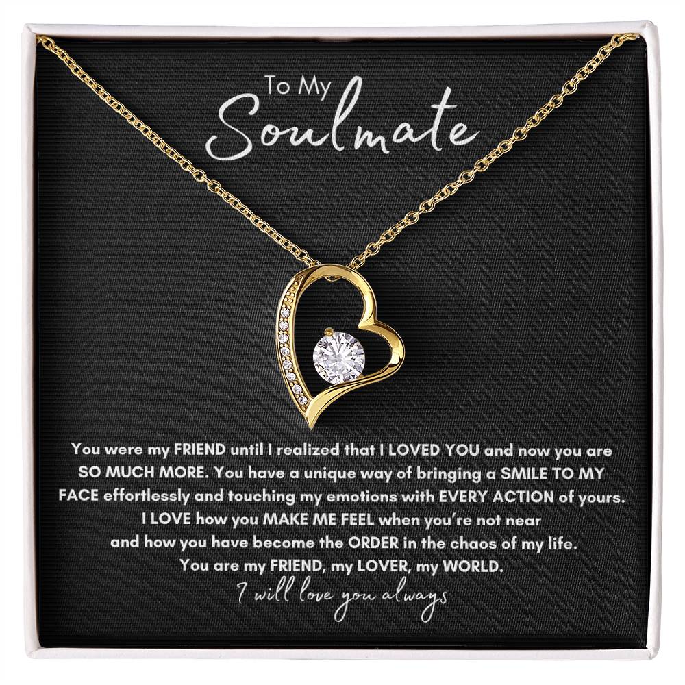 Eternal Soulmate Love Pendant Necklace