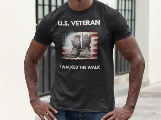 Veteran WALKED the WALK T-Shirt