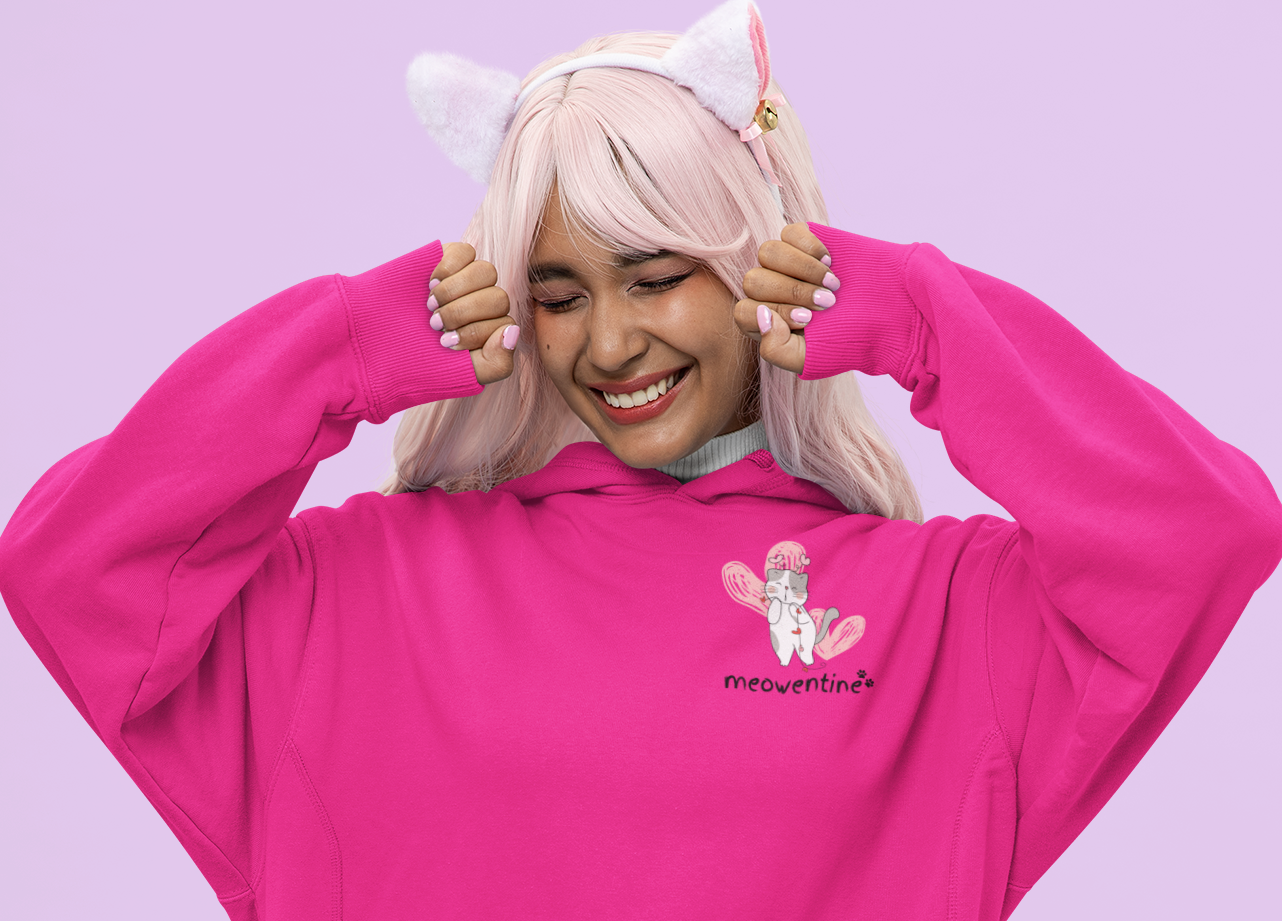 Meowentine🐾 💕 Hoodie