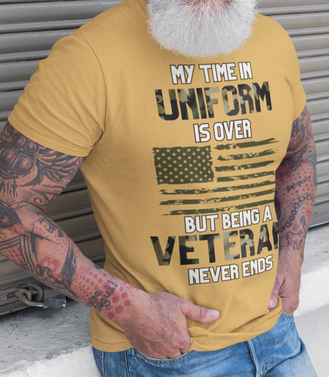 Veteran Never Ends T-Shirt