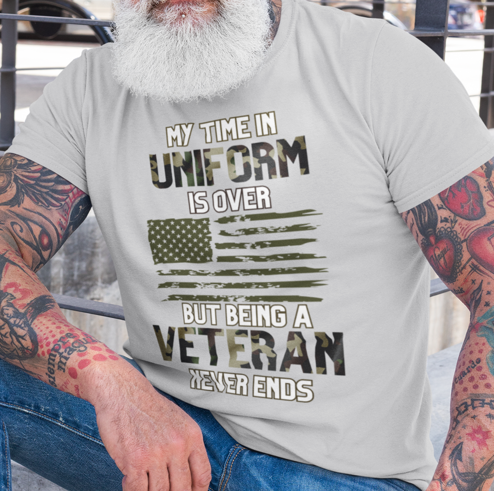 Veteran Never Ends T-Shirt