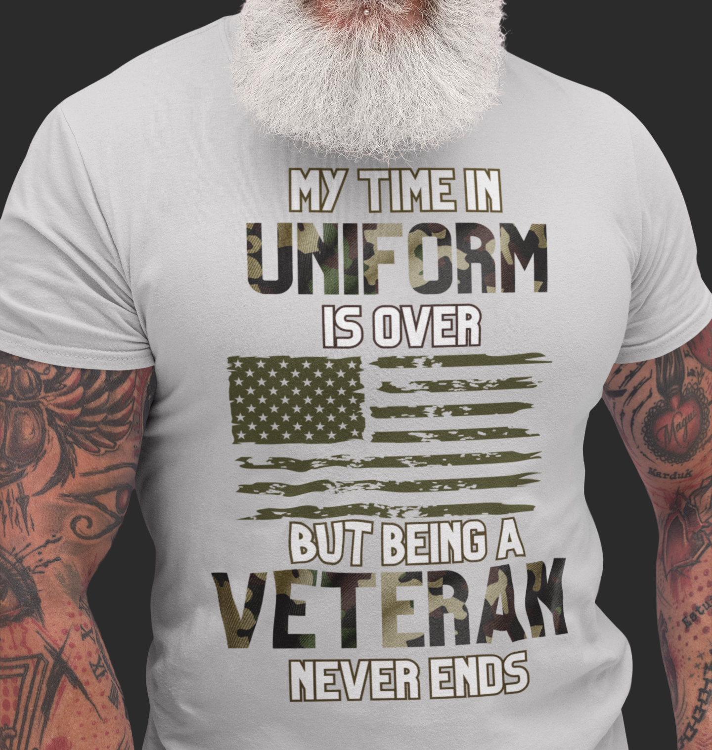 Veteran Never Ends T-Shirt